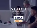 Étudiants en réunion pour le programme MSC Business Analytics NEOMA.