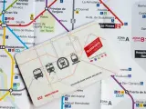 Carte transport Madrid étudiant sur un plan du métro. Idéale pour explorer la ville.
