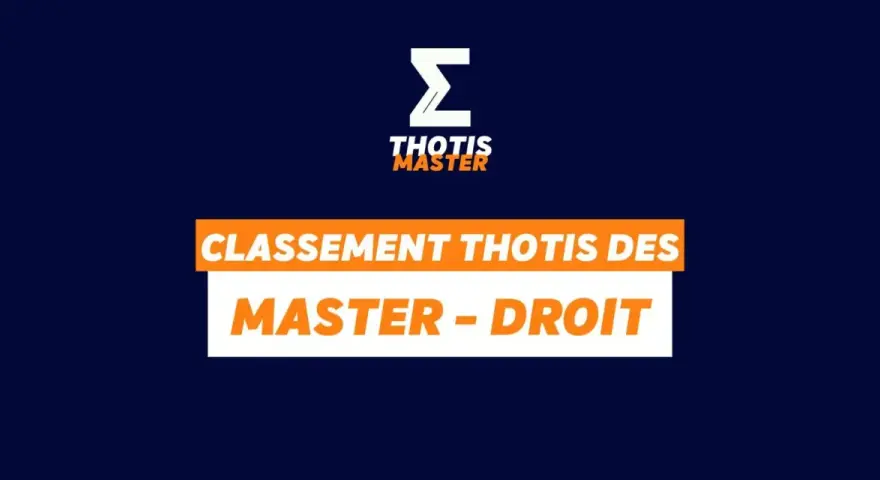 Classement Thotis des Masters : le droit du sport à l'honneur.