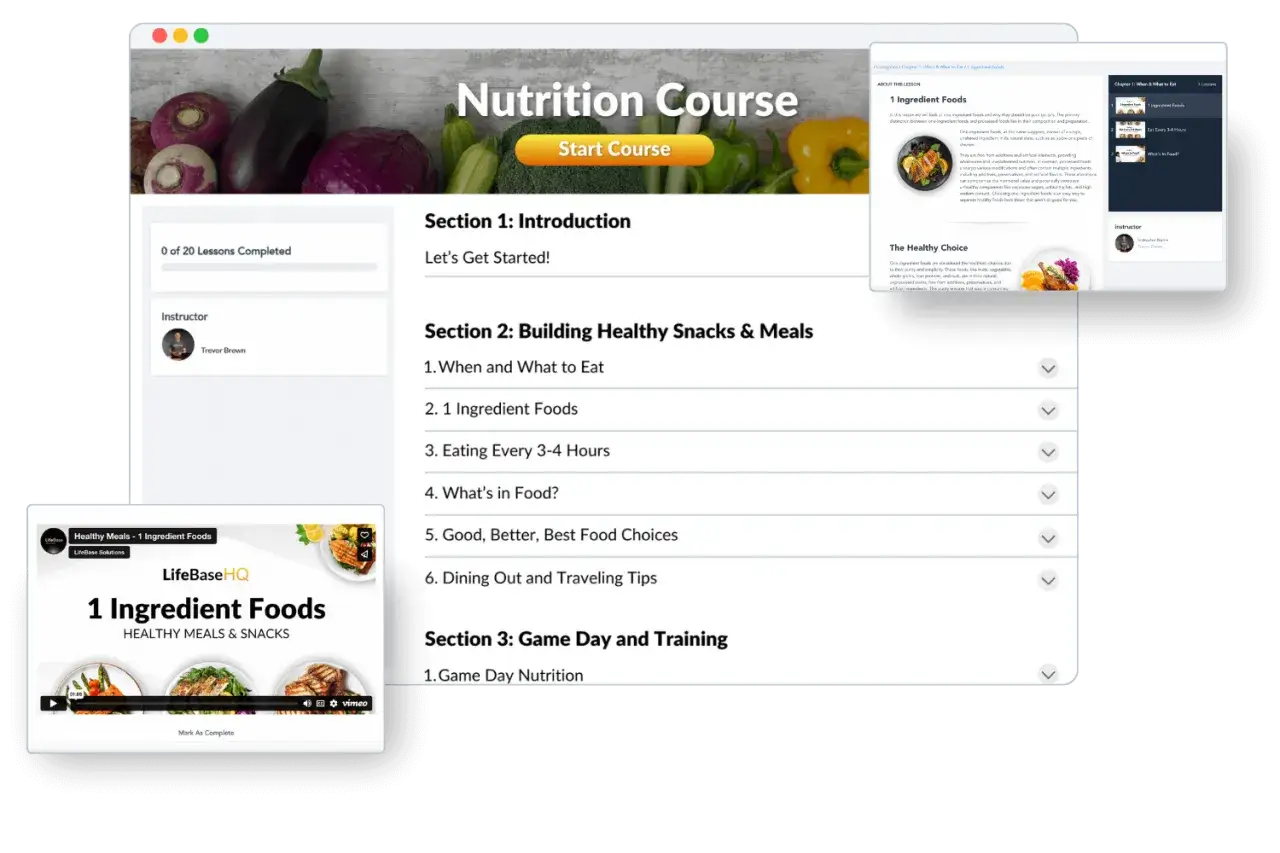 Apprenez les bases d'une alimentation saine avec ce cours de nutrition et diététique gratuit. Découvrez les aliments à un ingrédient et comment construire des repas équilibrés.